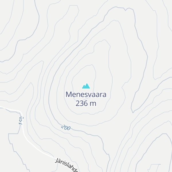 Map of Menesvaara