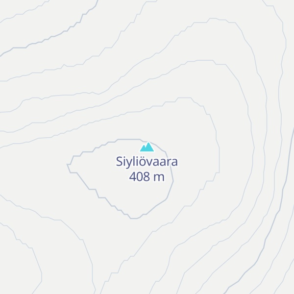 Map of Siyliövaara