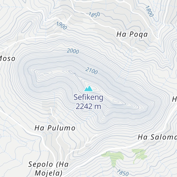Map of Sefikeng
