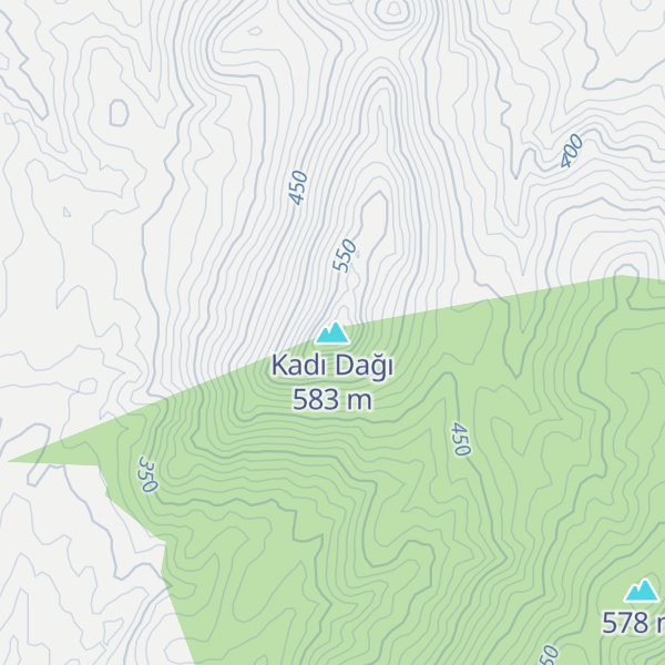 Map of Kadı Dağı