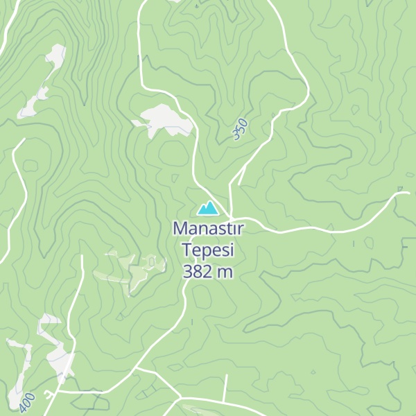 Map of Manastır Tepesi