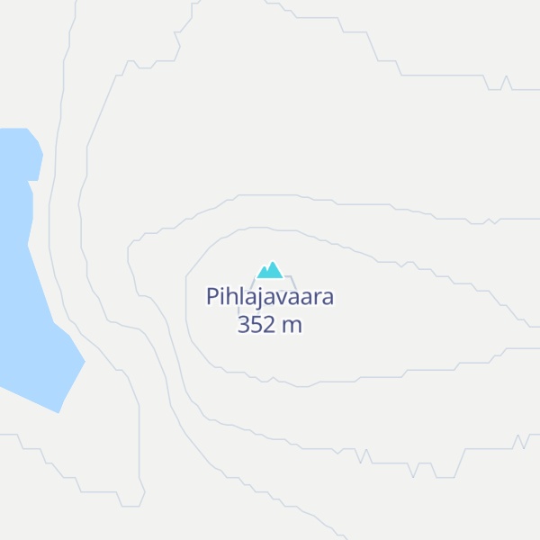 Map of Pihlajavaara