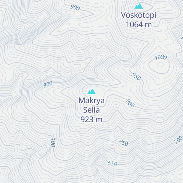 Map of Makrya Sella