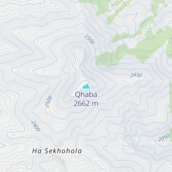 Map of Qhaba