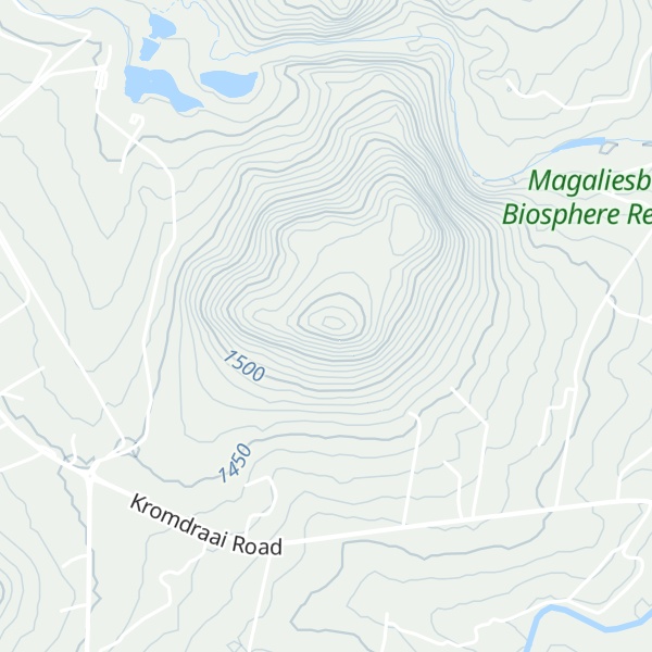 Map of Swartkop