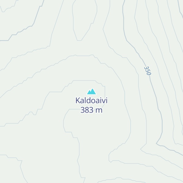 Map of Kaldoaivi