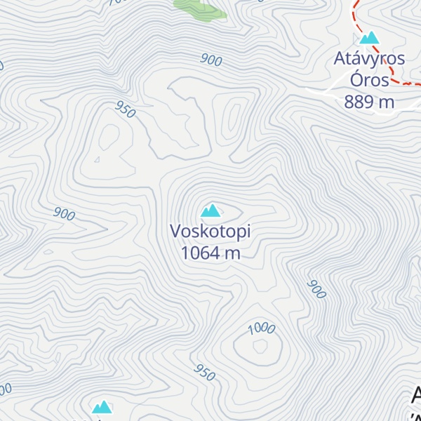 Map of Voskotopi