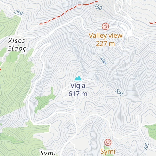 Map of Vigla