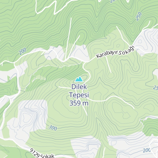 Map of Dilek Tepesi