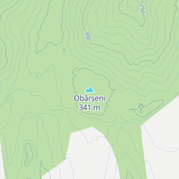 Map of Obârșeni