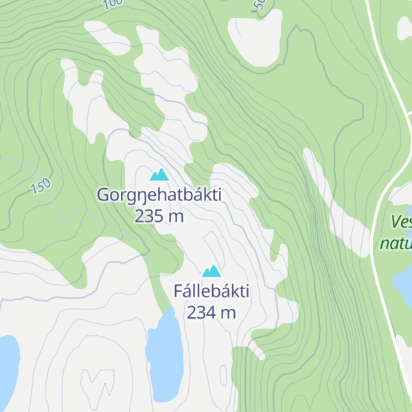 Map of Lássávárri