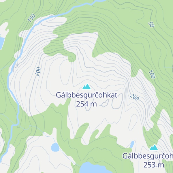 Map of Gálbbesgurčohkat