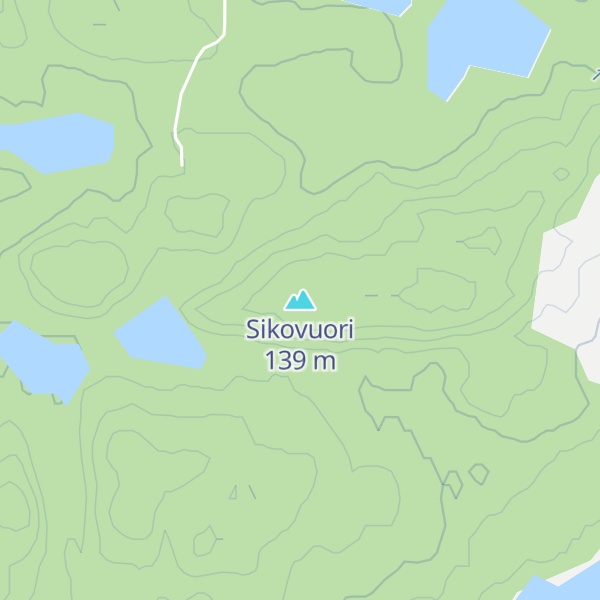 Map of Sikovuori