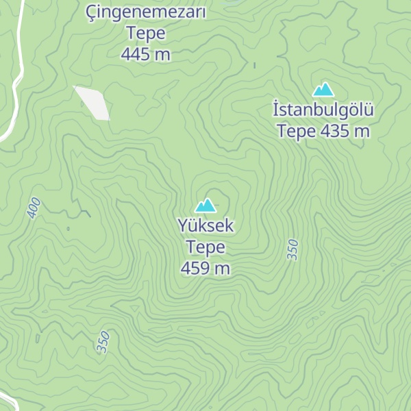 Map of Yüksek Tepe