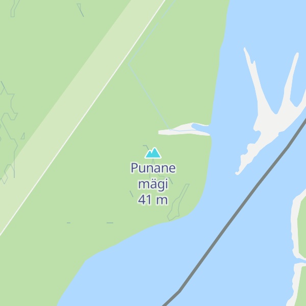 Map of Punane mägi