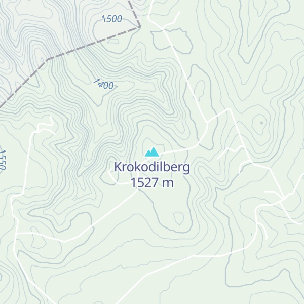 Map of Krokodilberg
