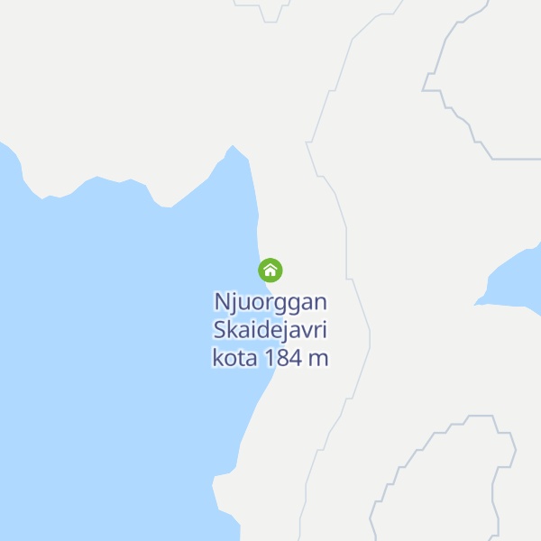 Map of Njuorggan Skaidejavri kota