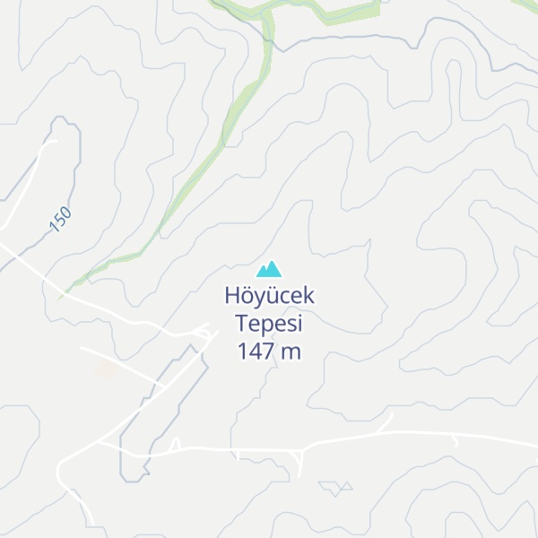 Map of Höyücek Tepesi