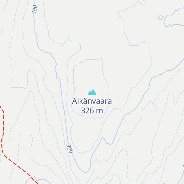 Map of Äikänvaara