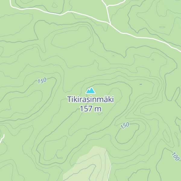 Map of Tikirasinmäki