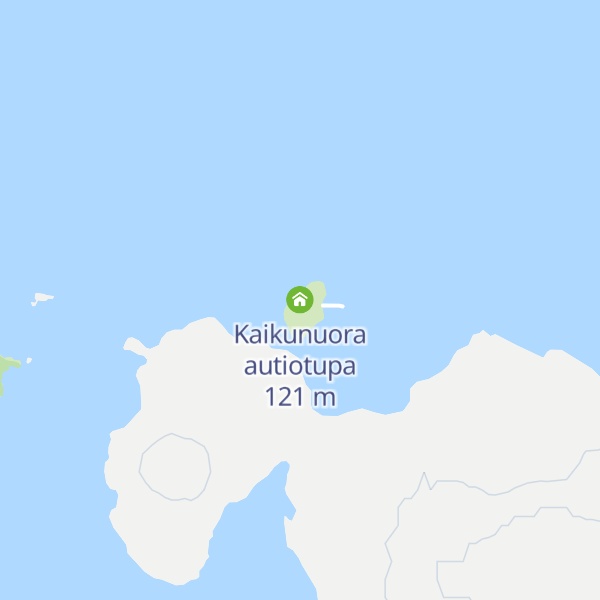Map of Kaikunuora autiotupa
