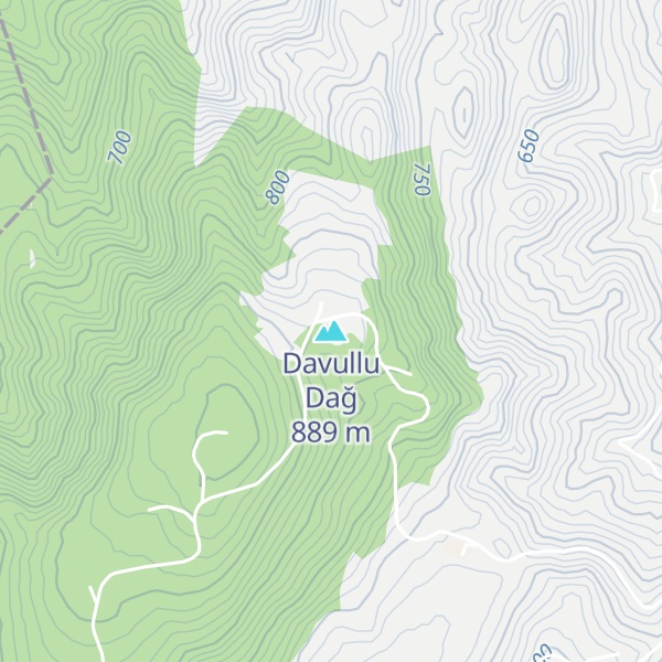 Map of Davullu Dağ