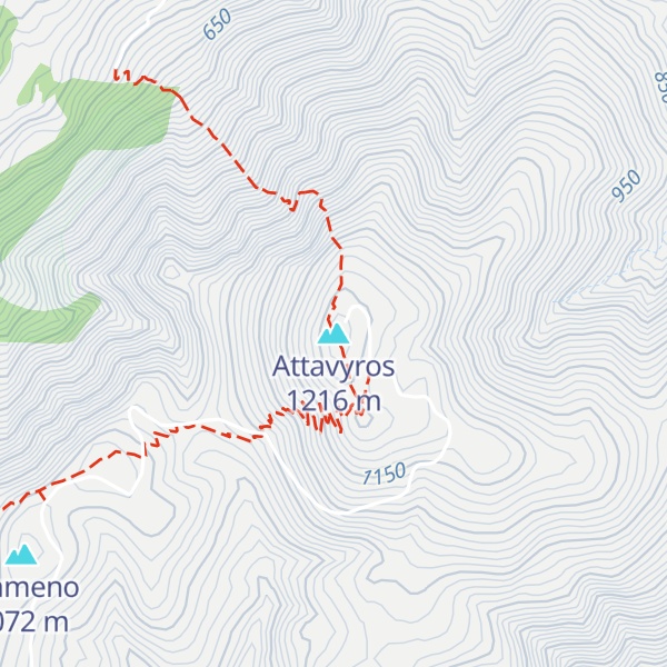 Map of Attavyros