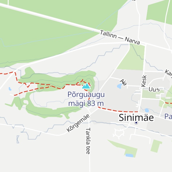 Map of Põrguaugu mägi
