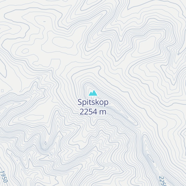 Map of Spitskop