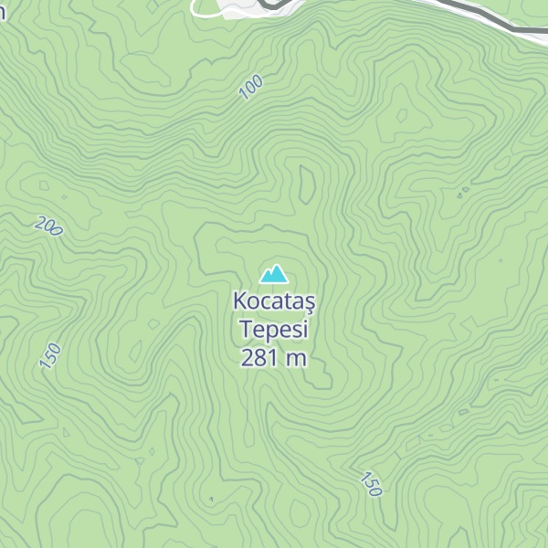 Map of Kocataş Tepesi