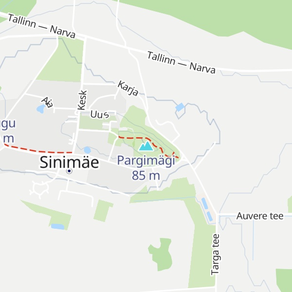 Map of Pargimägi