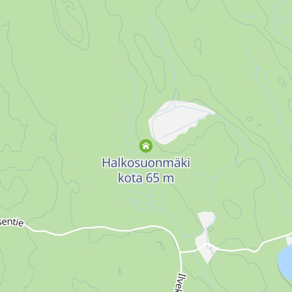 Map of Halkosuonmäki kota