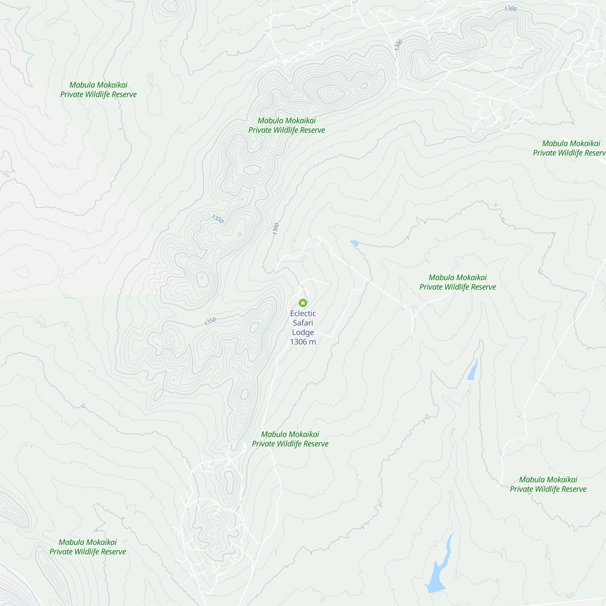 Eclectic Safari Lodge map