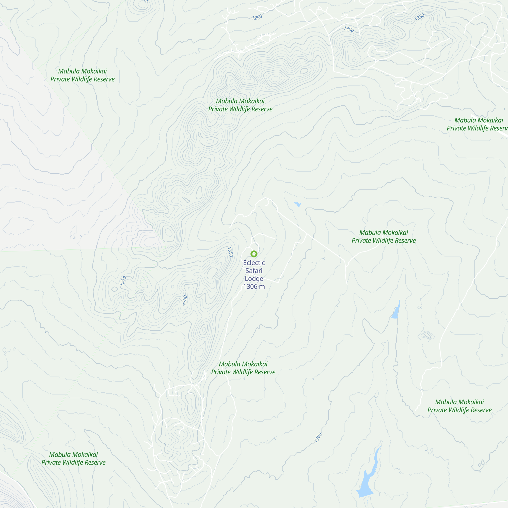 Eclectic Safari Lodge map