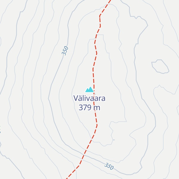 Map of Välivaara