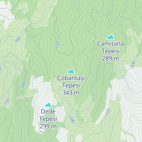 Map of Çobantaşı Tepesi
