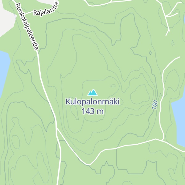 Map of Kulopalonmäki