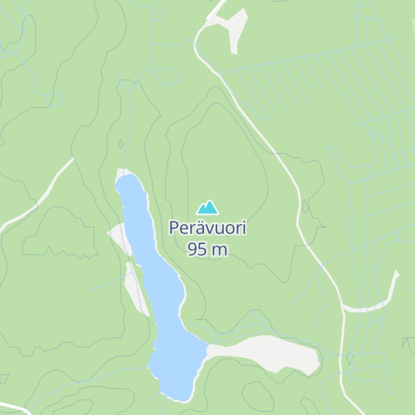 Map of Perävuori