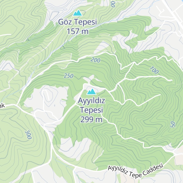 Map of Ayyıldız Tepesi
