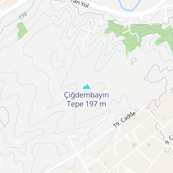 Map of Çiğdembayırı Tepe