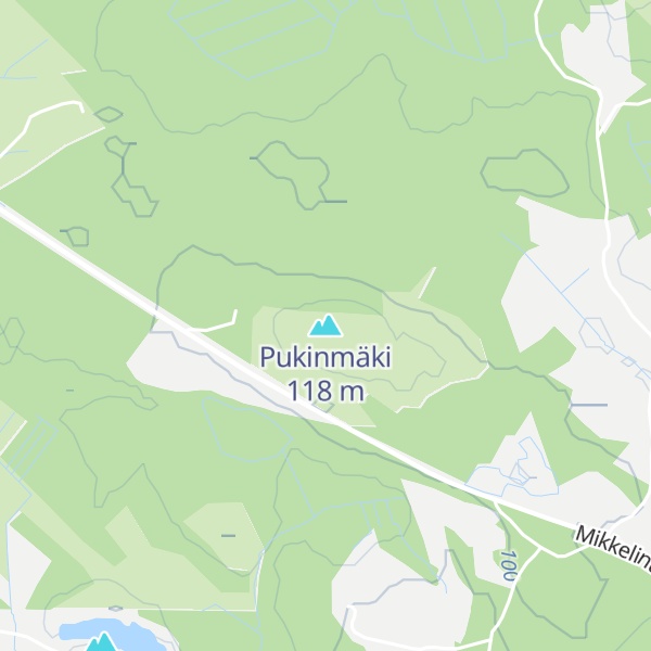 Map of Pukinmäki
