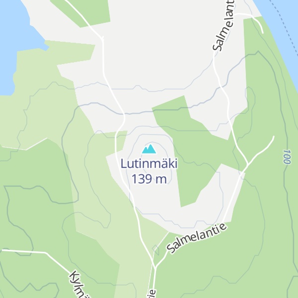 Map of Lutinmäki