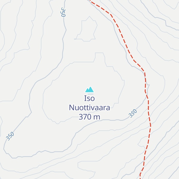 Map of Iso Nuottivaara