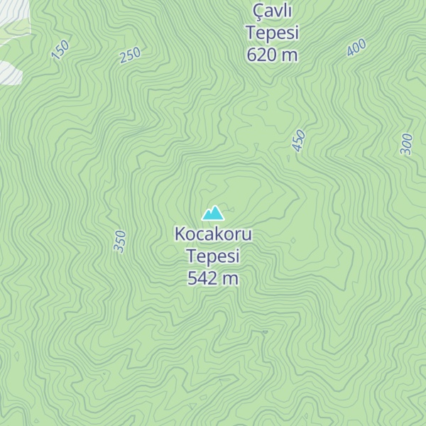 Map of Kocakoru Tepesi