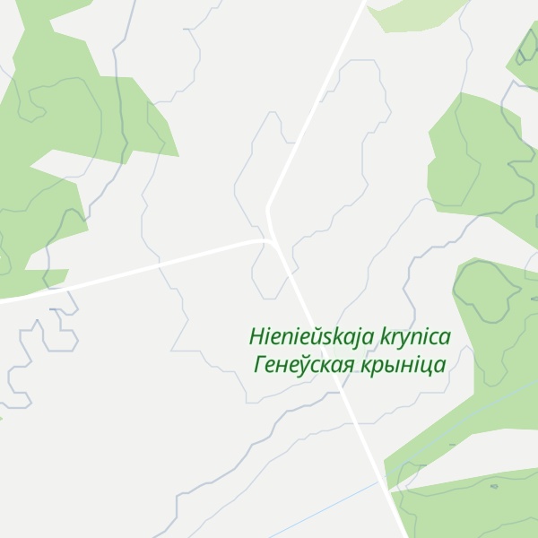 Map of Geneўskaya Gara
