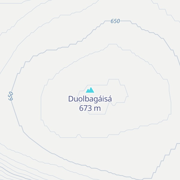 Map of Duolbagáisá