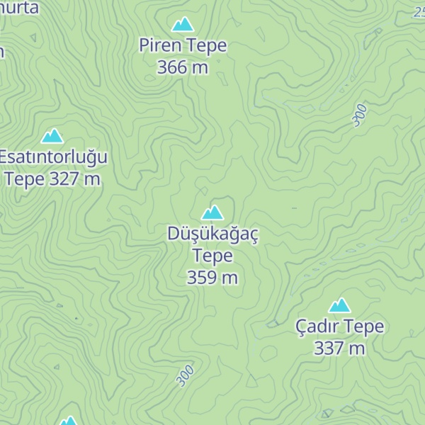 Map of Düşükağaç Tepe