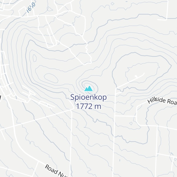 Map of Spioenkop