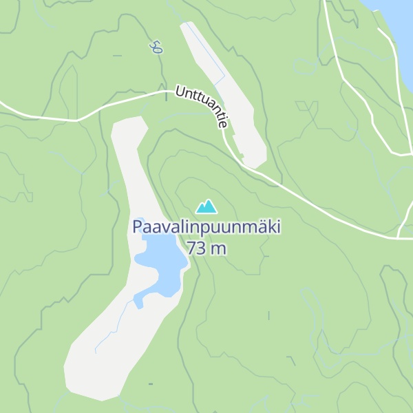 Map of Paavalinpuunmäki