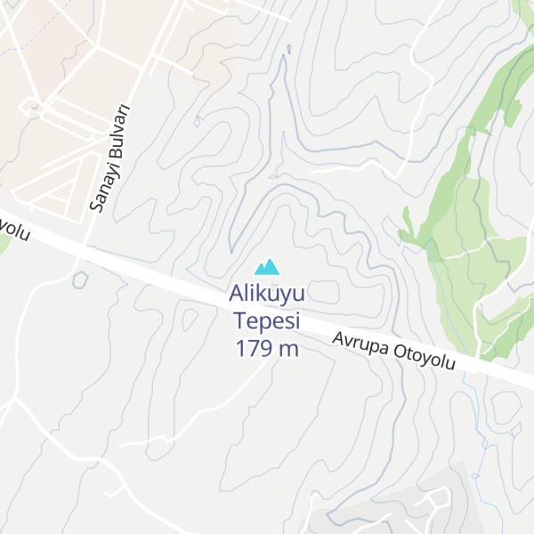 Map of Alikuyu Tepesi